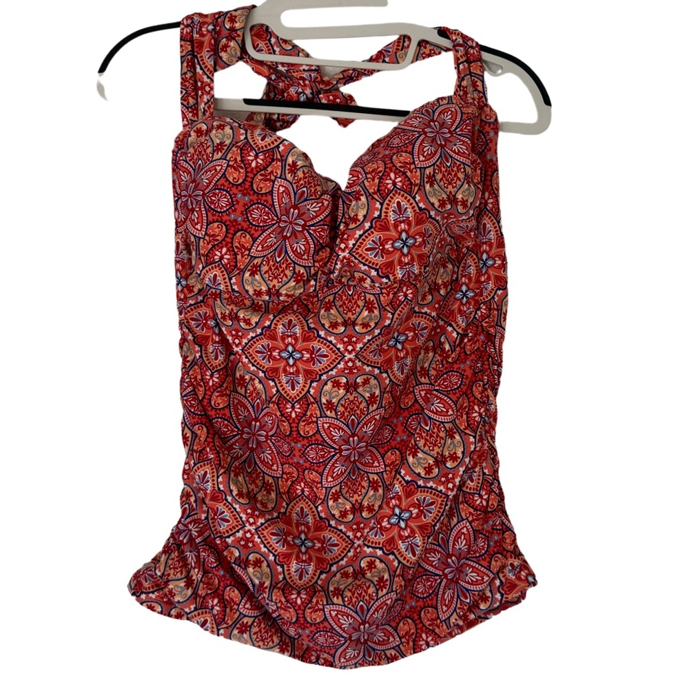 Helen Jon Women's Tamarind Convertible Retro Tankini Size Large